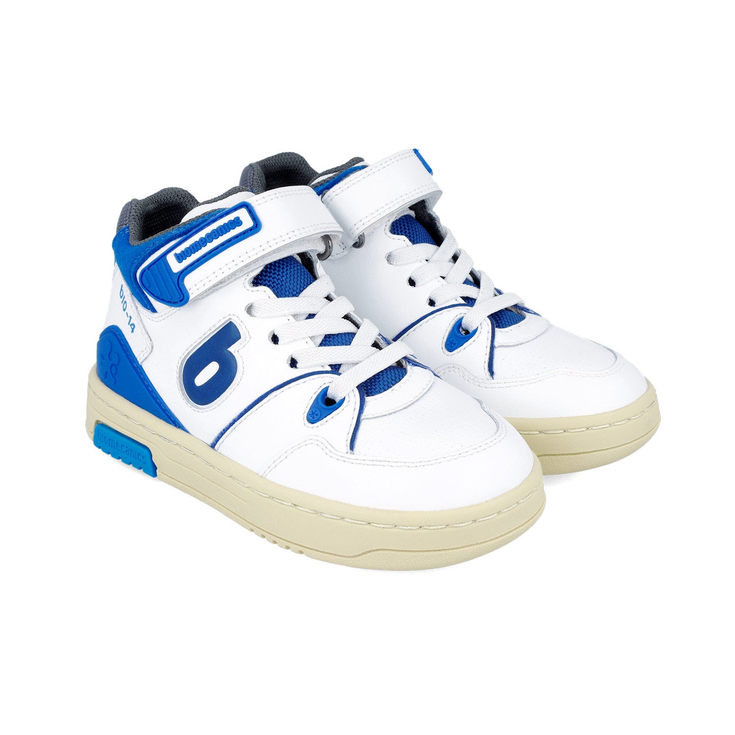 Biomecanics White Ankle Boots