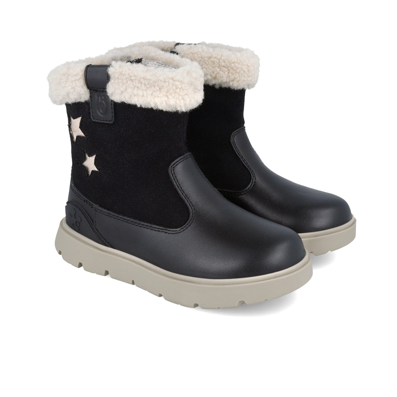 BIOMECANICS 251221A054 - BOTIN NIÑO CORTE DE PIEL Y PISO SINTETICO