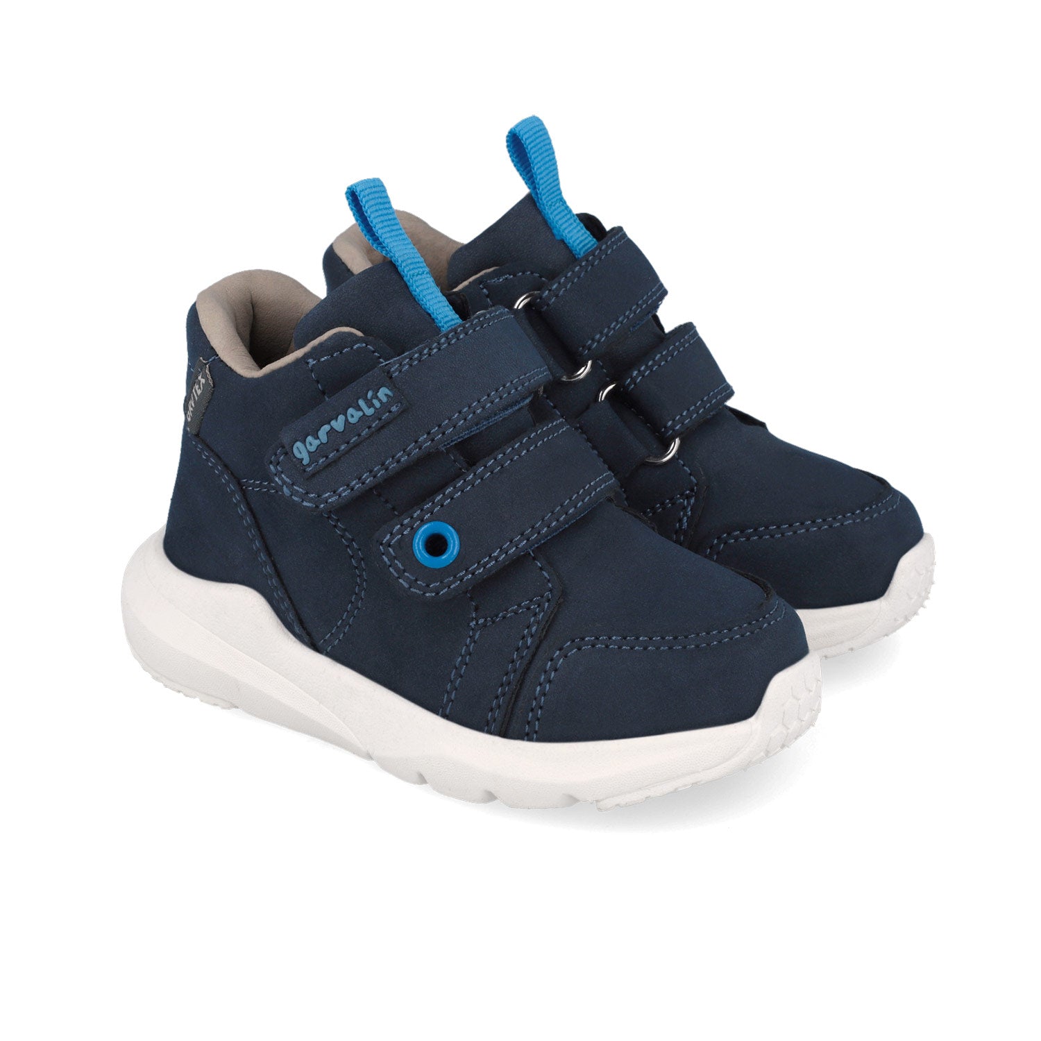 Garvalin Navy Ankle Boots