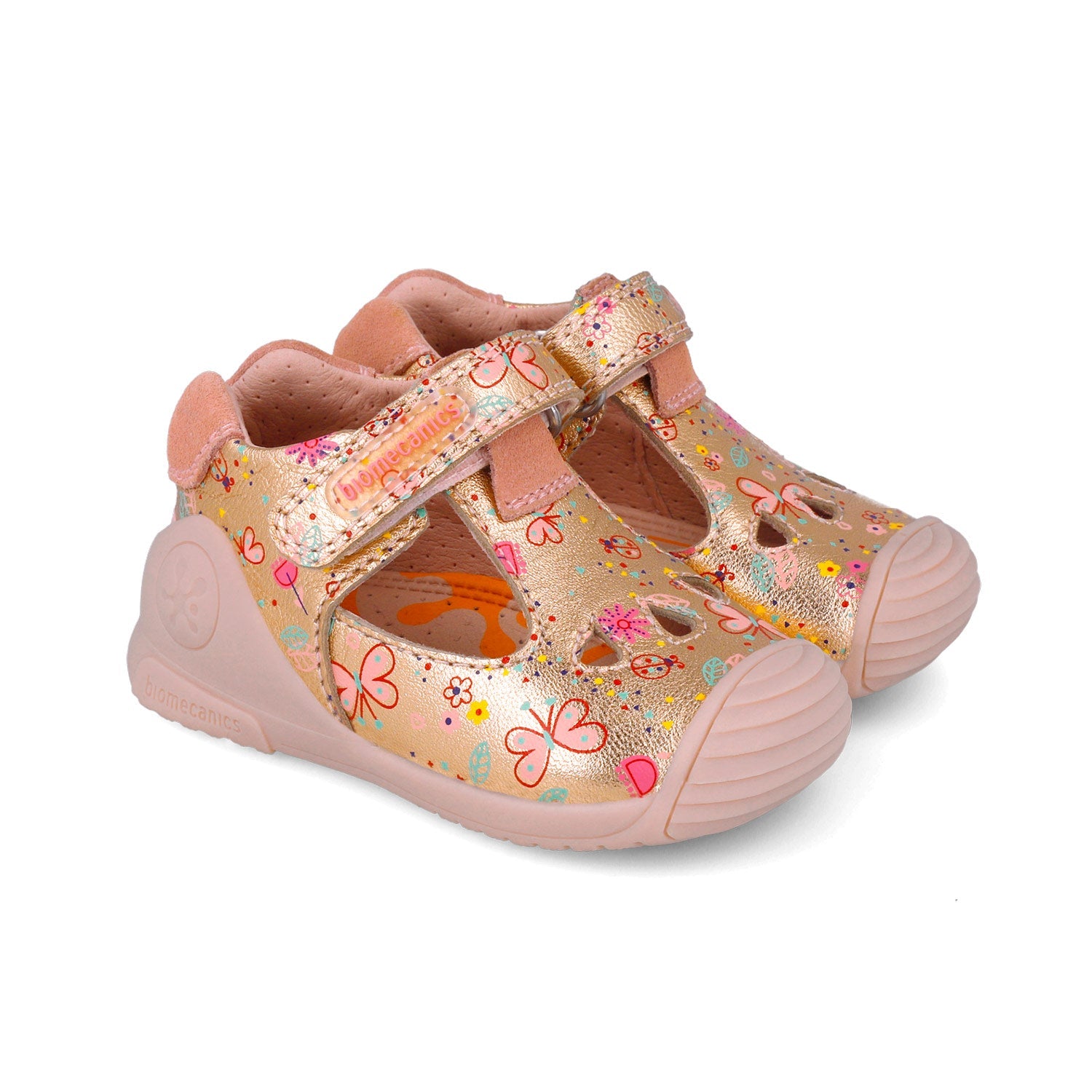 BIOMECANICS CALZADO PARA NIÑO CORTE DE PIEL Y PISO SINTETICO 252102A665