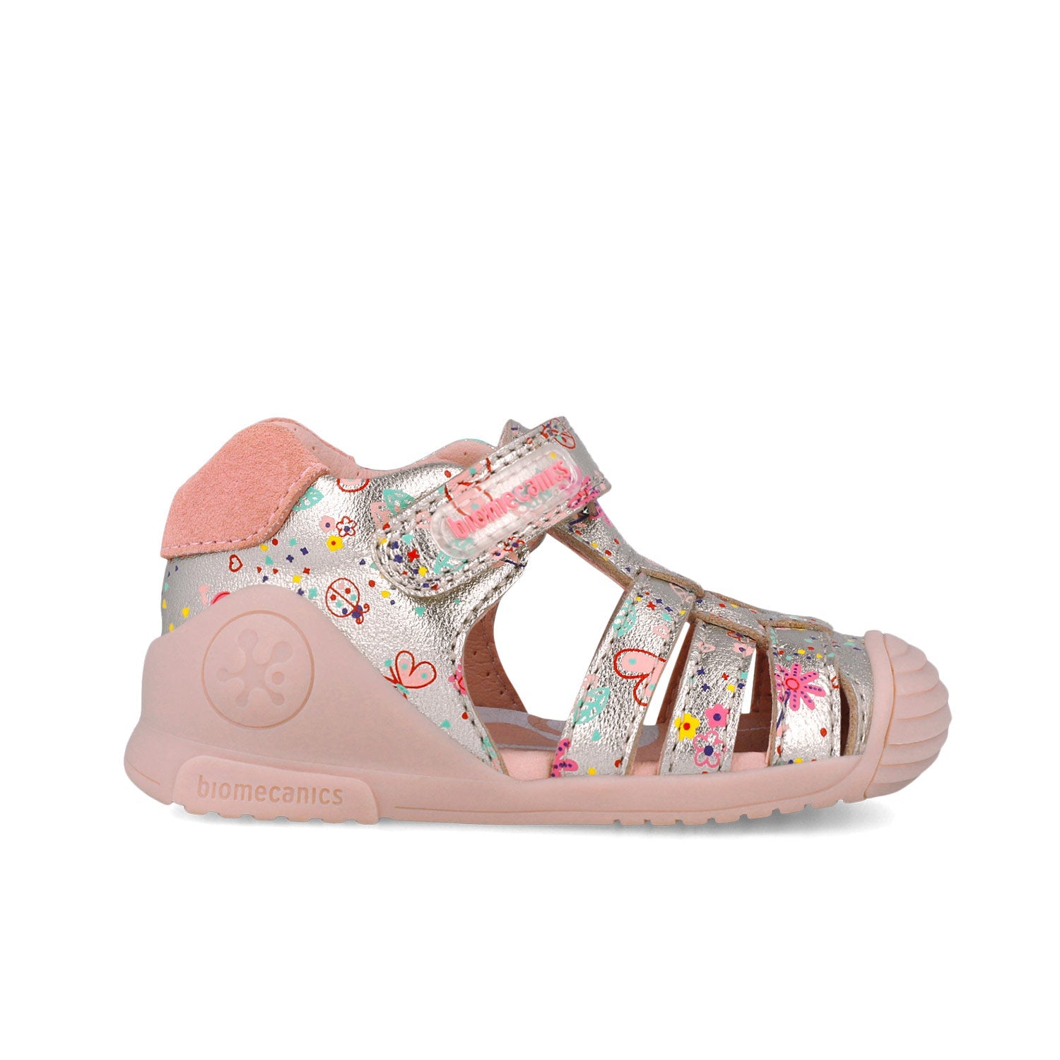 BIOMECANICS SANDALIA PARA NIÑO CORTE DE PIEL Y PISO SINTETICO 252103B122