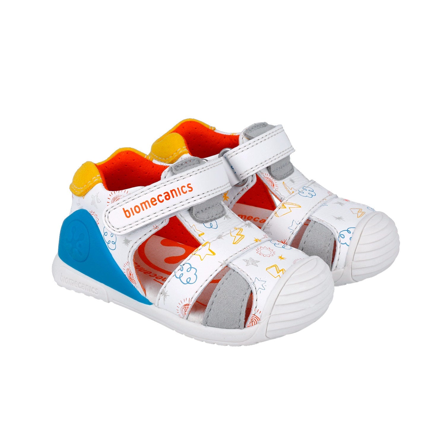 BIOMECANICS SANDALIA PARA NIÑO CORTE DE PIEL Y PISO SINTETICO 252116C835