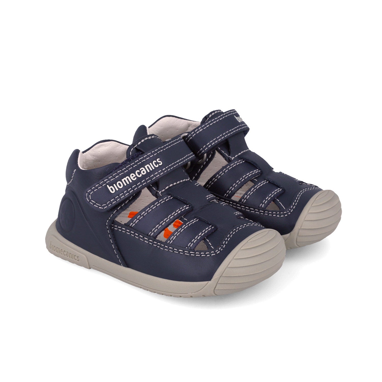 BIOMECANICS CALZADO PARA NIÑO CORTE DE PIEL Y PISO SINTETICO 252122A183