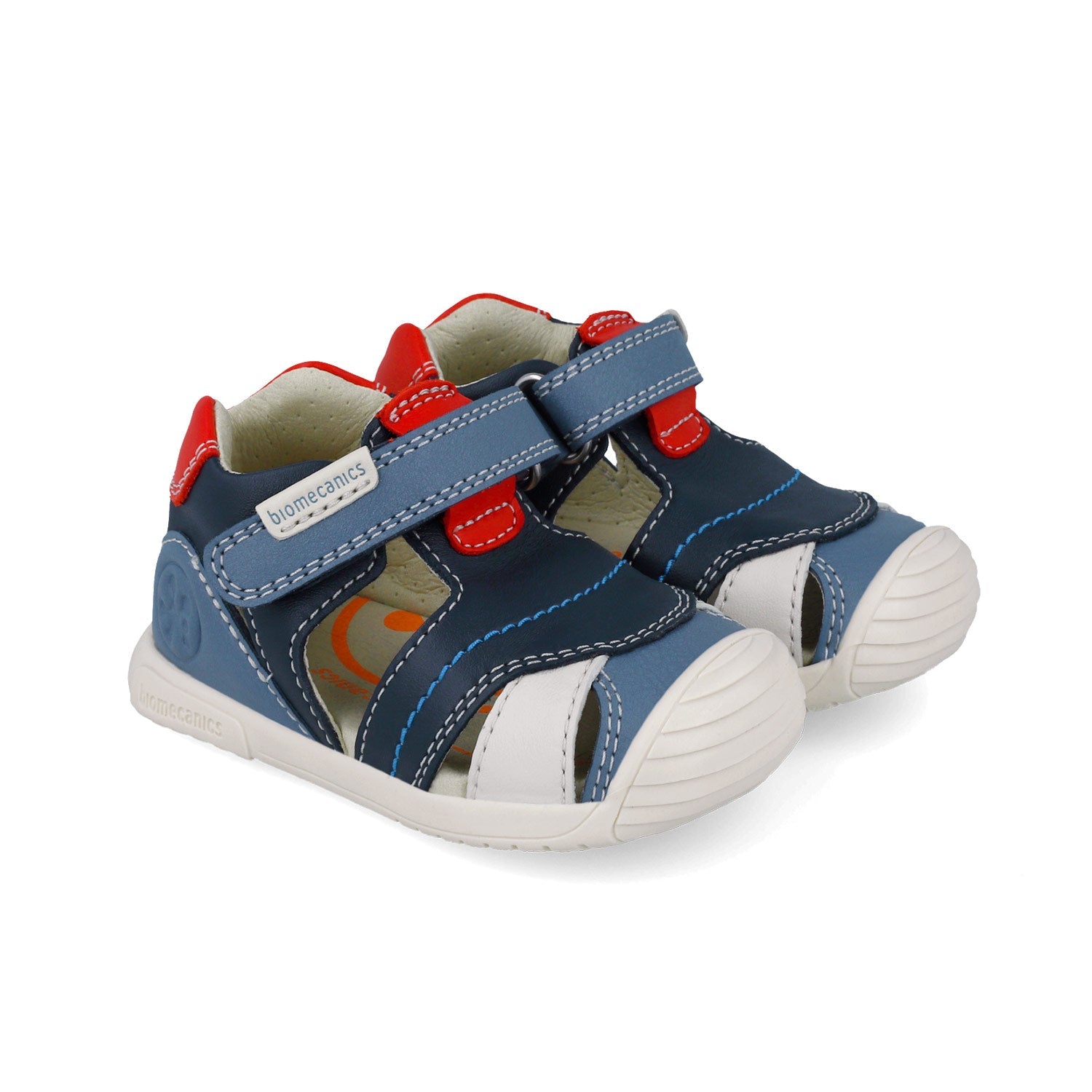 BIOMECANICS SANDALIA PARA NIÑO CORTE DE PIEL Y PISO SINTETICO 252126A556