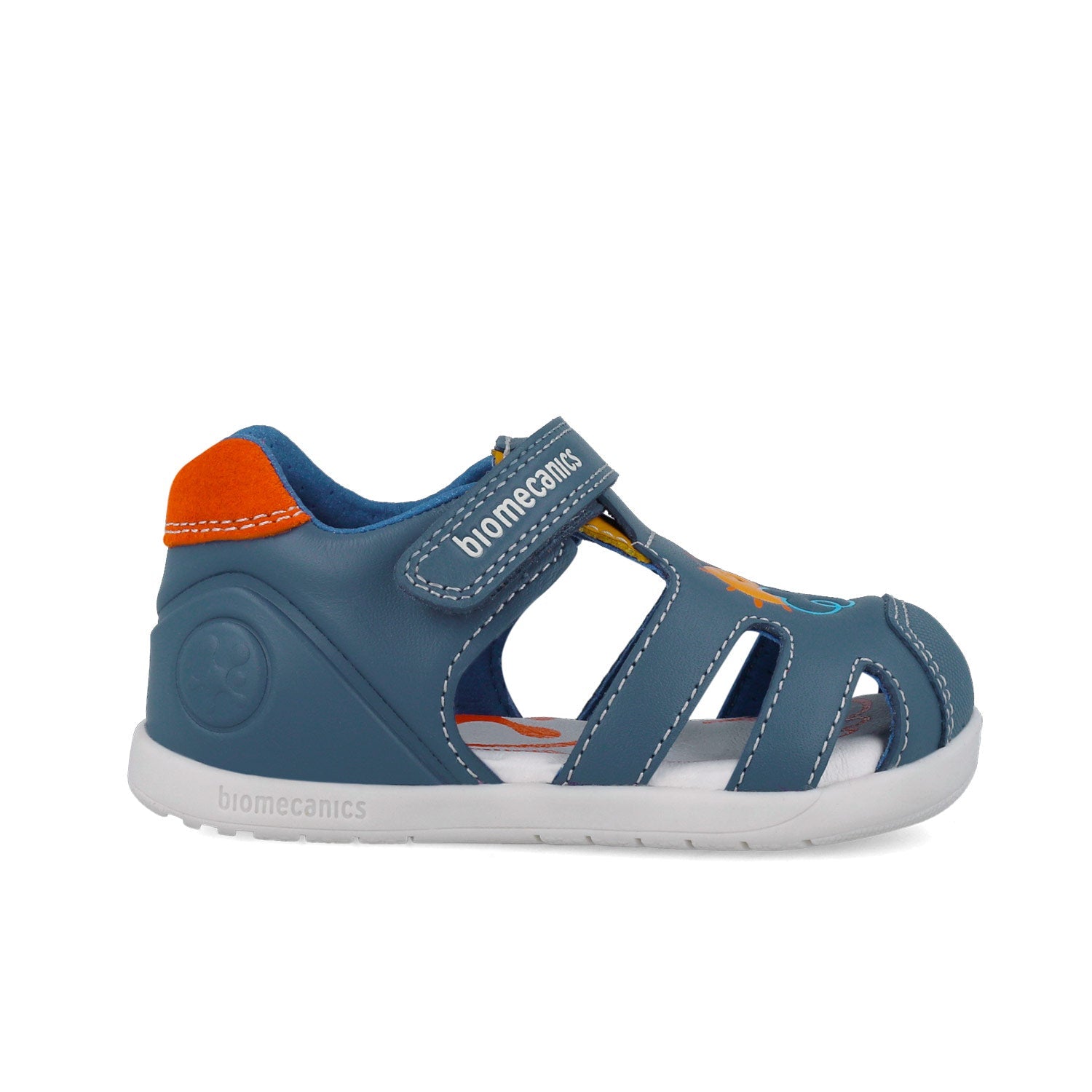 BIOMECANICS SANDALIA PARA NIÑO CORTE DE PIEL Y PISO SINTETICO 252166A183