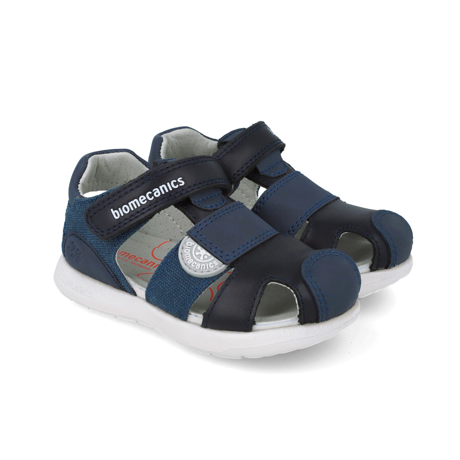 BIOMECANICS SANDALIA PARA NIÑO CORTE DE PIEL Y PISO SINTETICO 252214A089