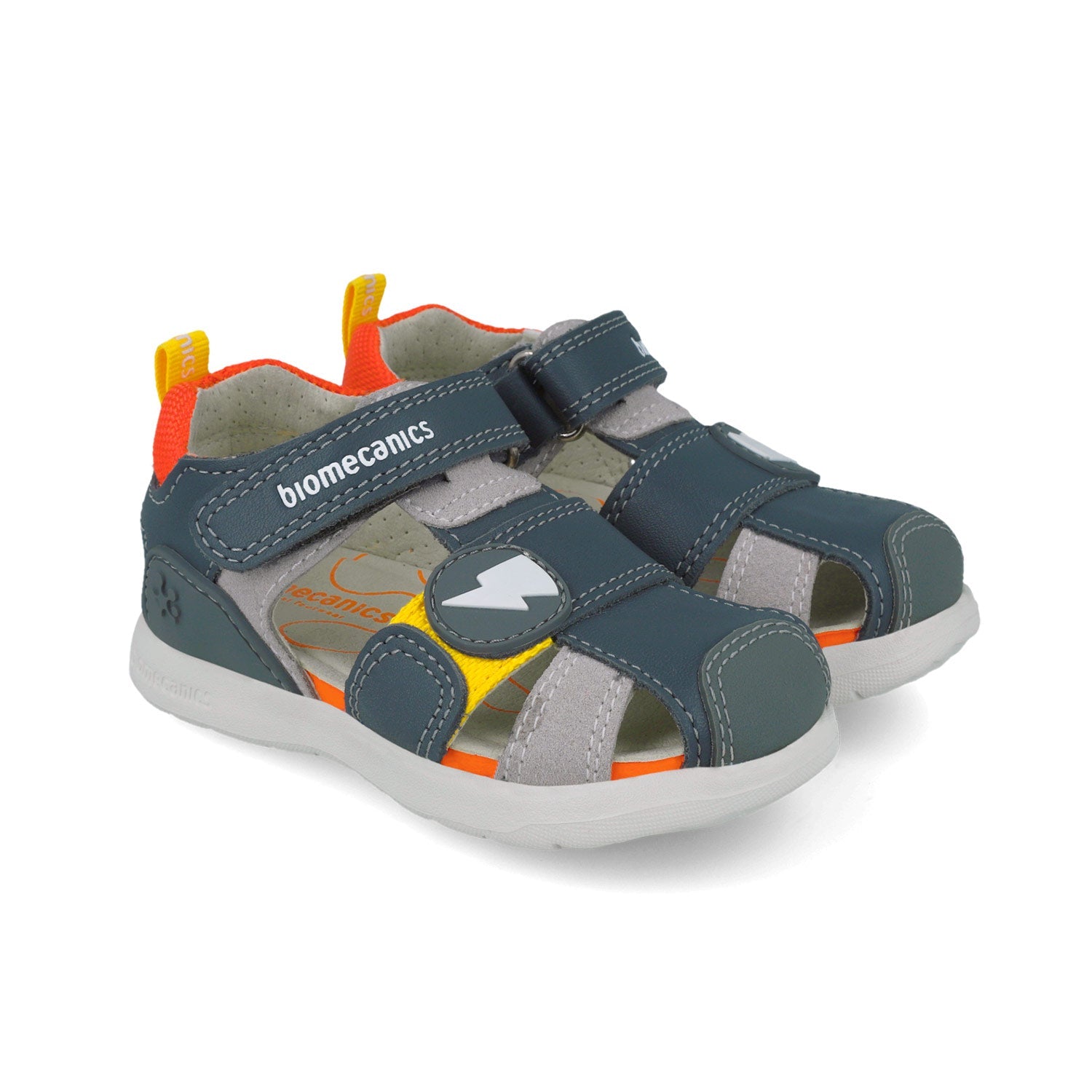 BIOMECANICS SANDALIA PARA NIÑO CORTE DE PIEL Y PISO SINTETICO 252216B213