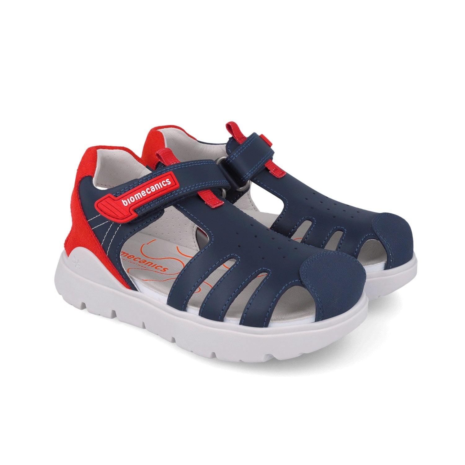 BIOMECANICS SANDALIA PARA NIÑO CORTE DE PIEL Y PISO SINTETICO 252228A183