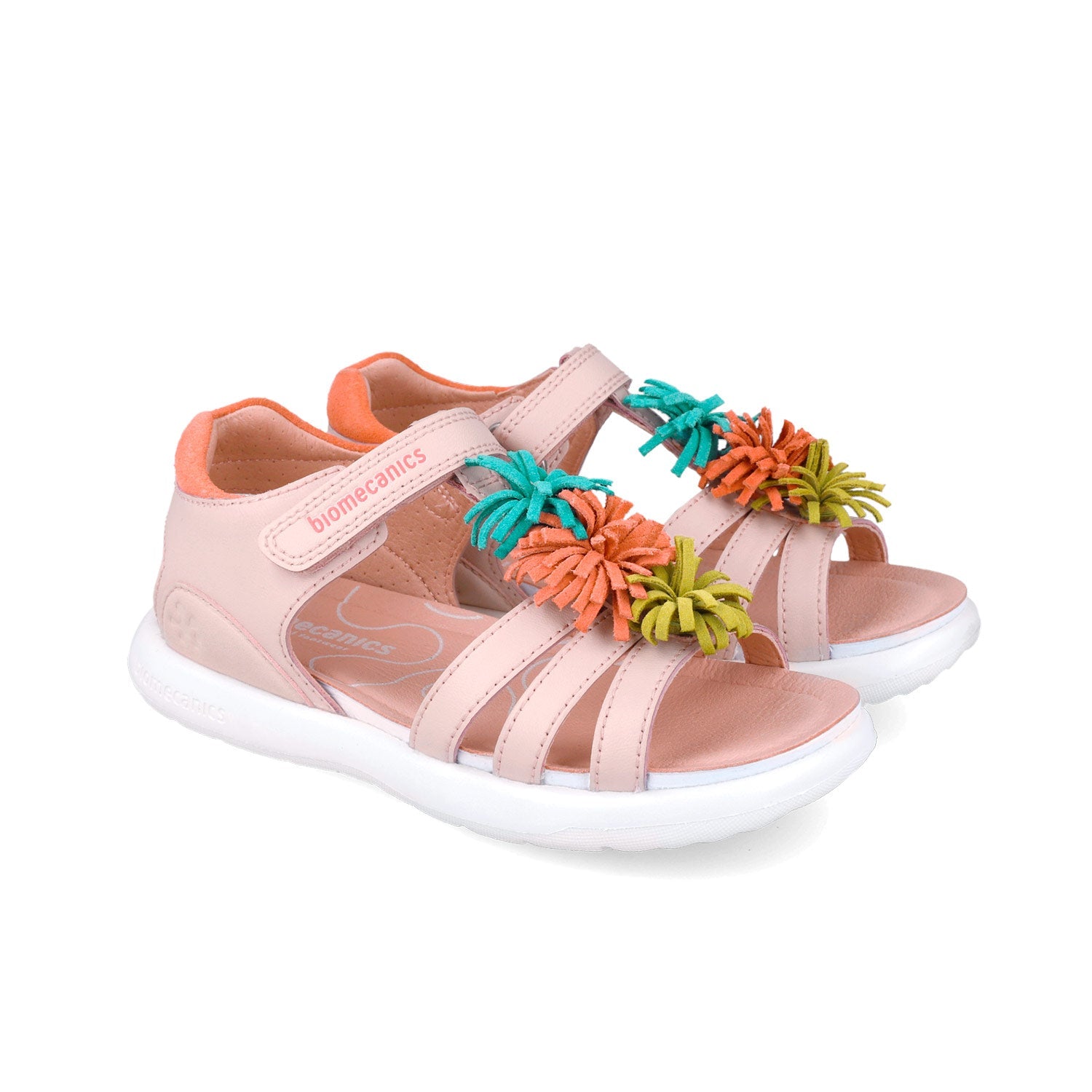BIOMECANICS SANDALIA PARA NIÑO CORTE DE PIEL Y PISO SINTETICO 252242A779