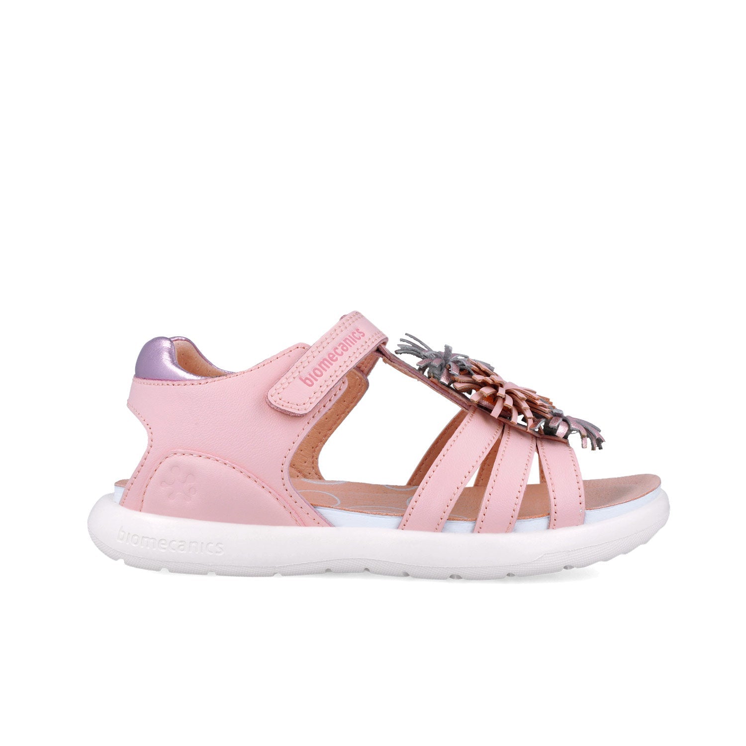 BIOMECANICS SANDALIA PARA NIÑO CORTE DE PIEL Y PISO SINTETICO 252242B032