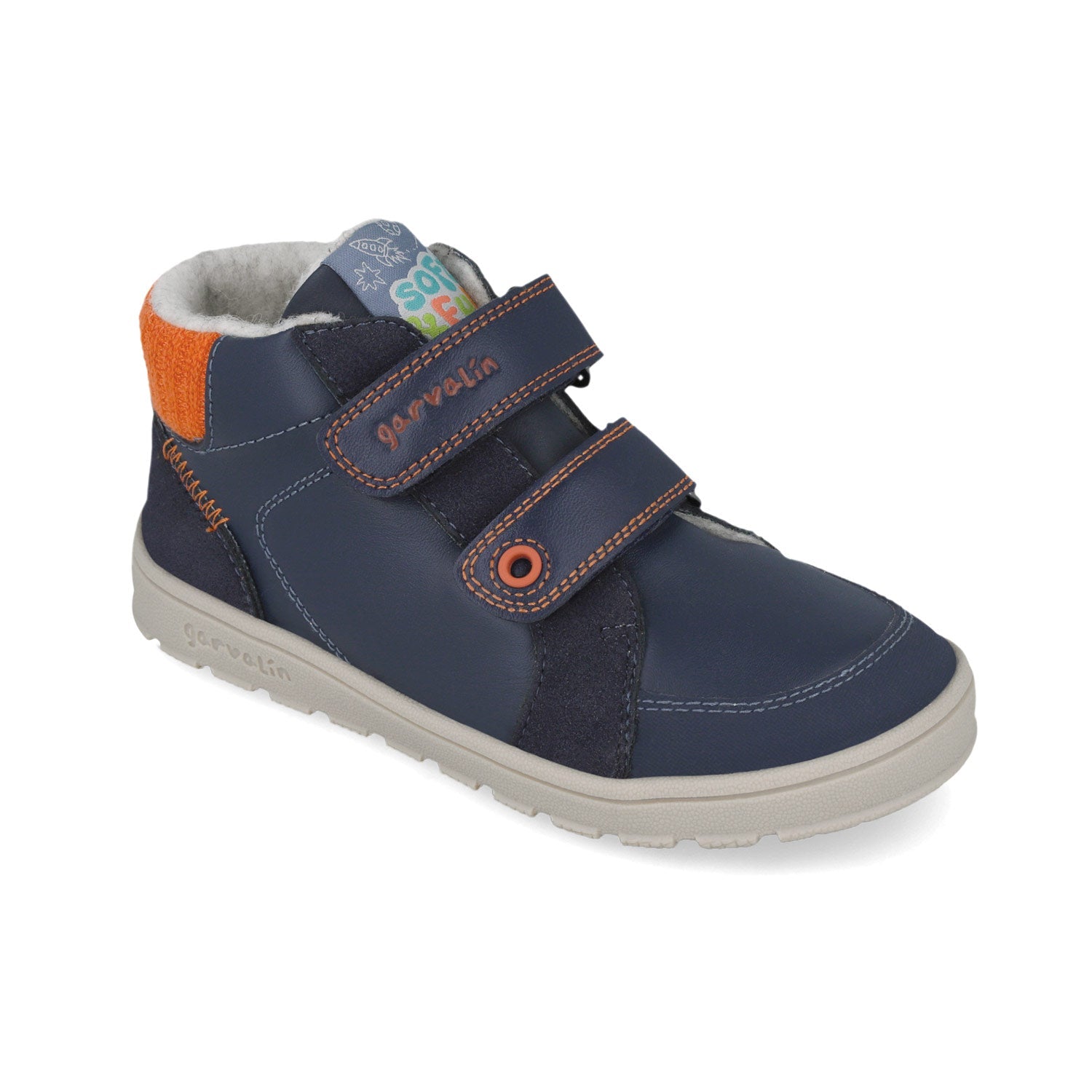 GARVALIN 251504A183 - BOTIN NIÑO CORTE DE PIEL Y PISO SINTETICO