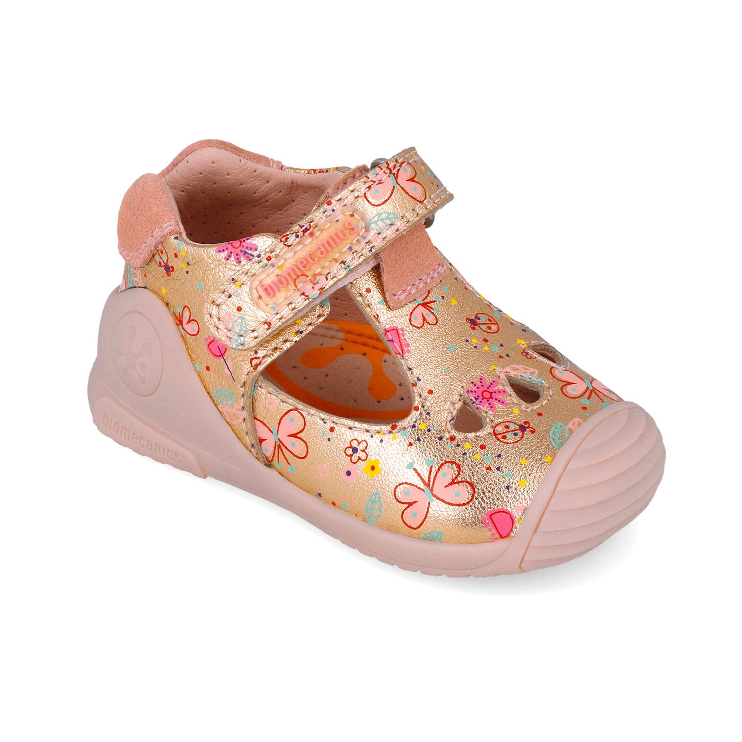 BIOMECANICS CALZADO PARA NIÑO CORTE DE PIEL Y PISO SINTETICO 252102A665