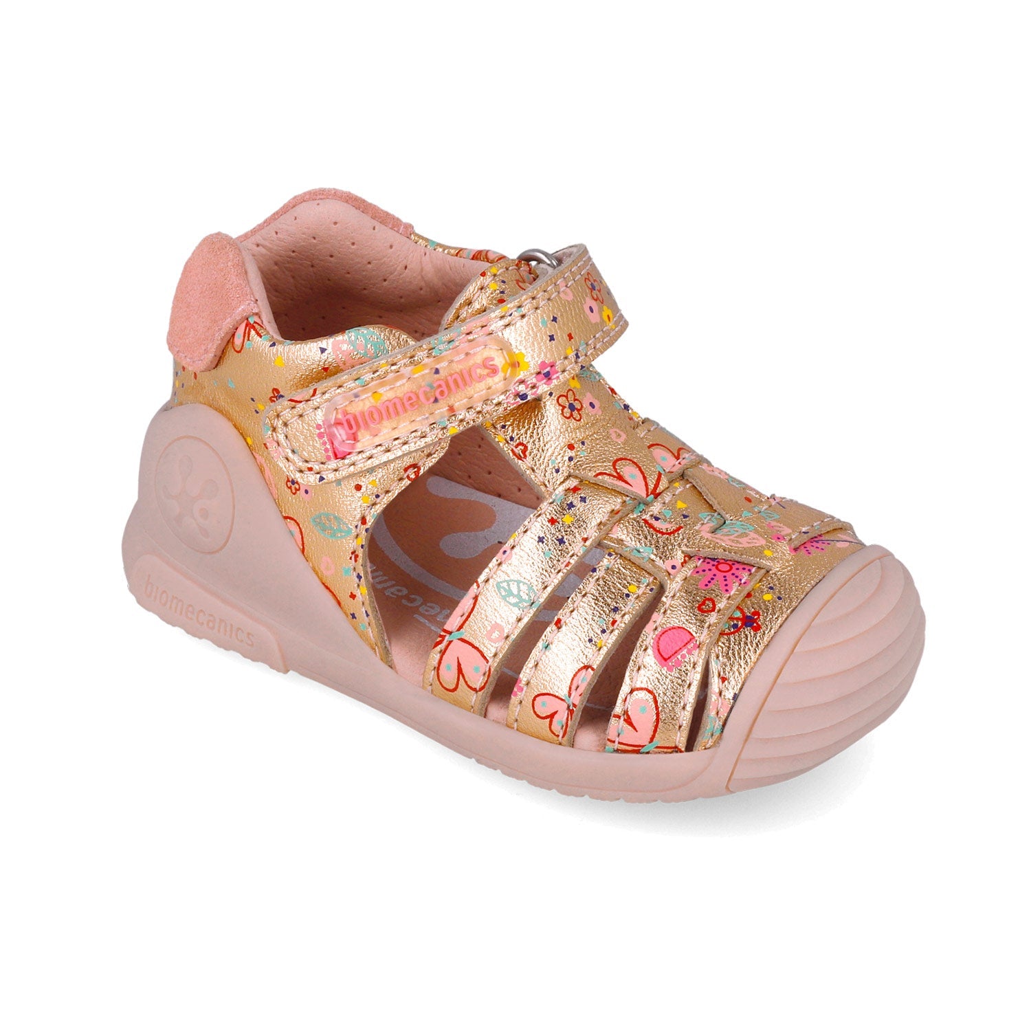 BIOMECANICS SANDALIA PARA NIÑO CORTE DE PIEL Y PISO SINTETICO 252103A665