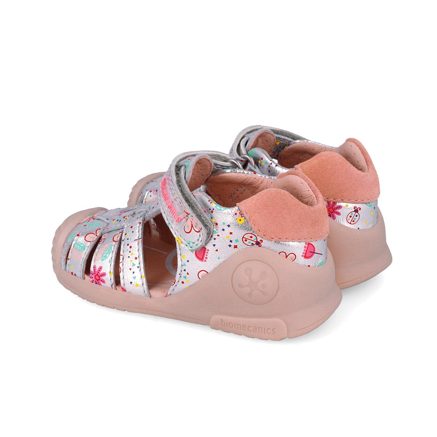 BIOMECANICS SANDALIA PARA NIÑO CORTE DE PIEL Y PISO SINTETICO 252103C198