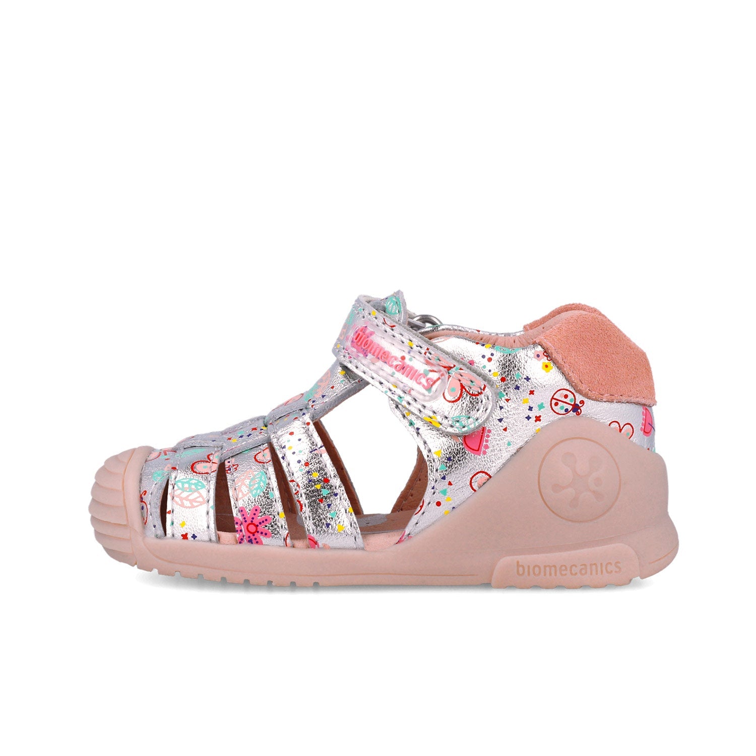BIOMECANICS SANDALIA PARA NIÑO CORTE DE PIEL Y PISO SINTETICO 252103C198