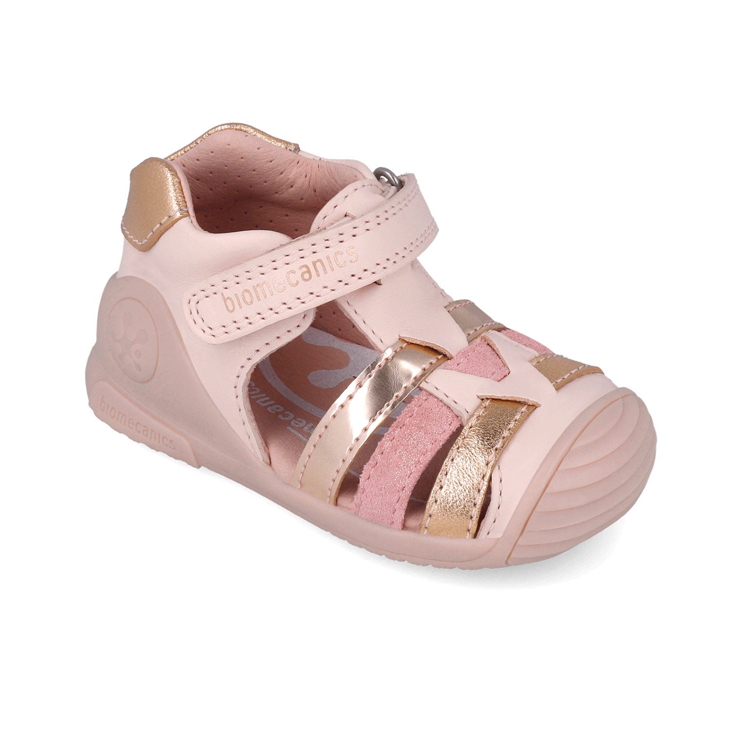 BIOMECANICS SANDALIA PARA NIÑO CORTE DE PIEL Y PISO SINTETICO 252104A779