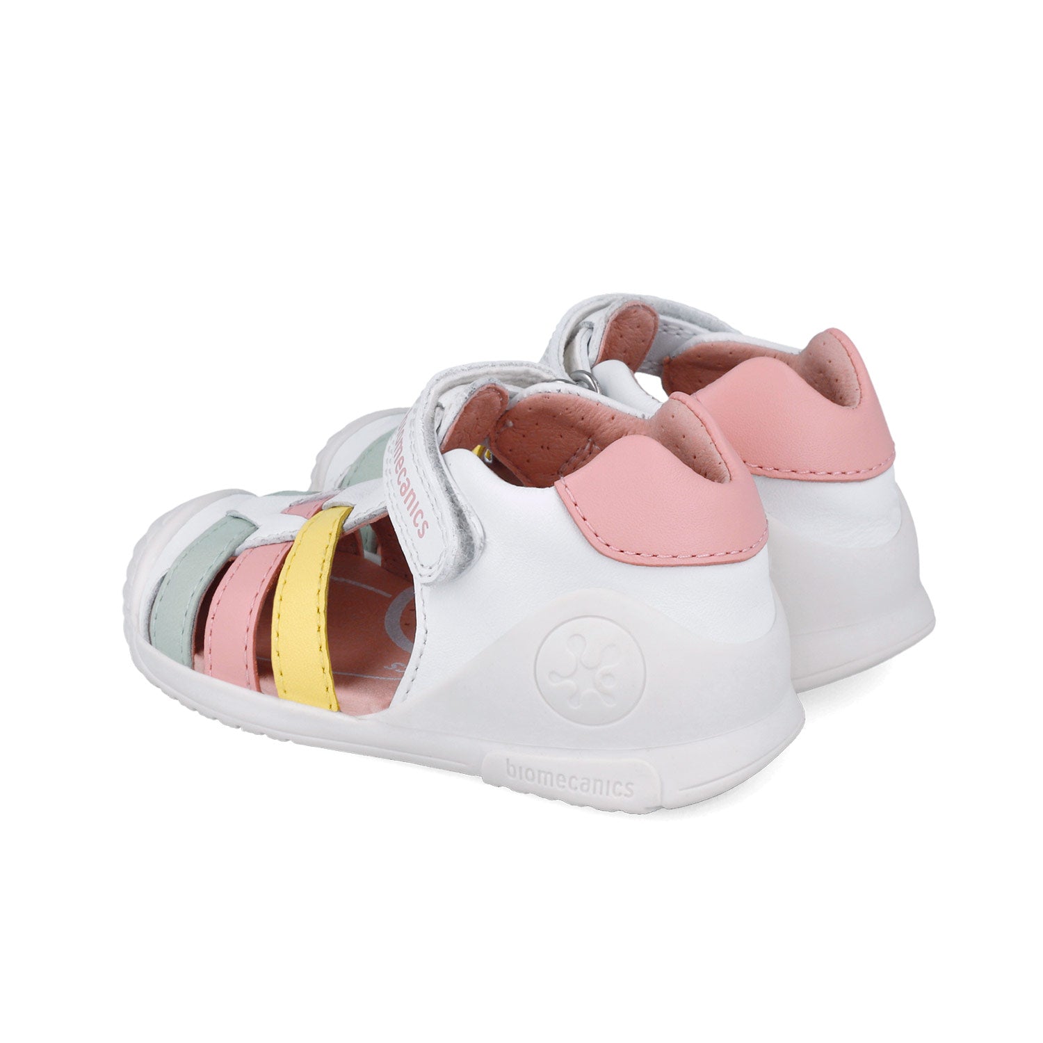 BIOMECANICS SANDALIA PARA NIÑO CORTE DE PIEL Y PISO SINTETICO 252104C310