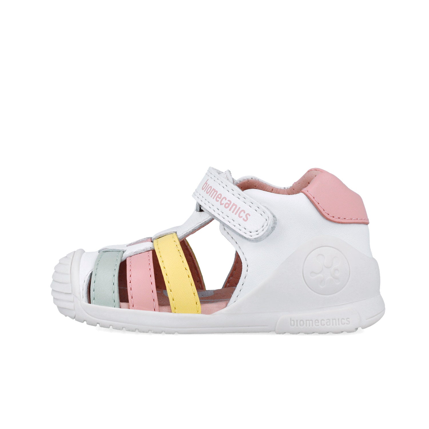 BIOMECANICS SANDALIA PARA NIÑO CORTE DE PIEL Y PISO SINTETICO 252104C310