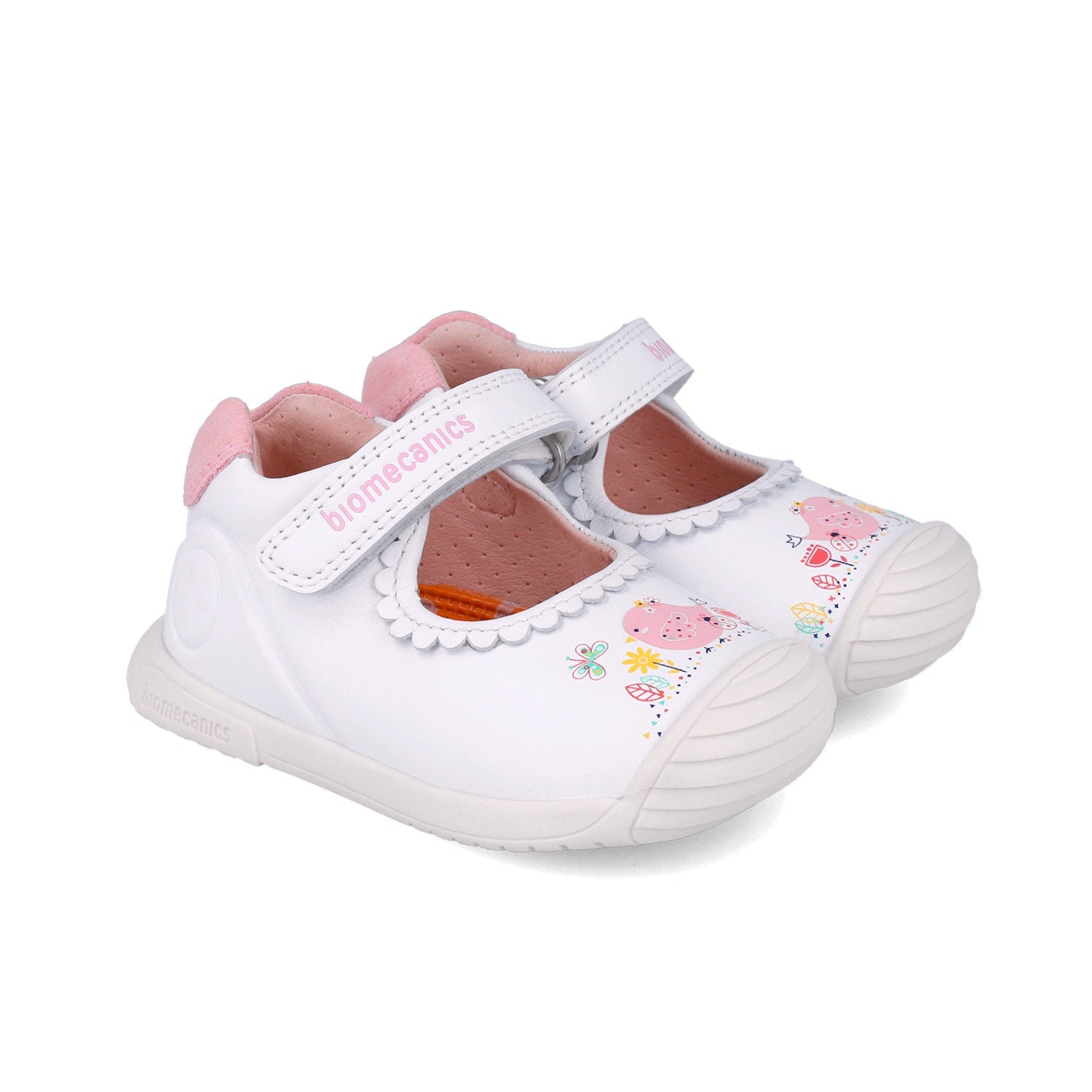 BIOMECANICS CALZADO PARA NIÑO CORTE DE PIEL Y PISO SINTETICO 252105B050