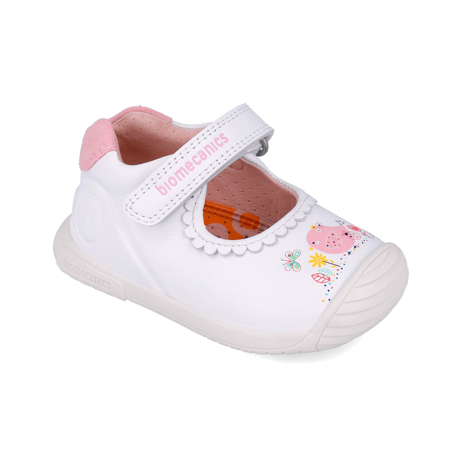 BIOMECANICS CALZADO PARA NIÑO CORTE DE PIEL Y PISO SINTETICO 252105B050