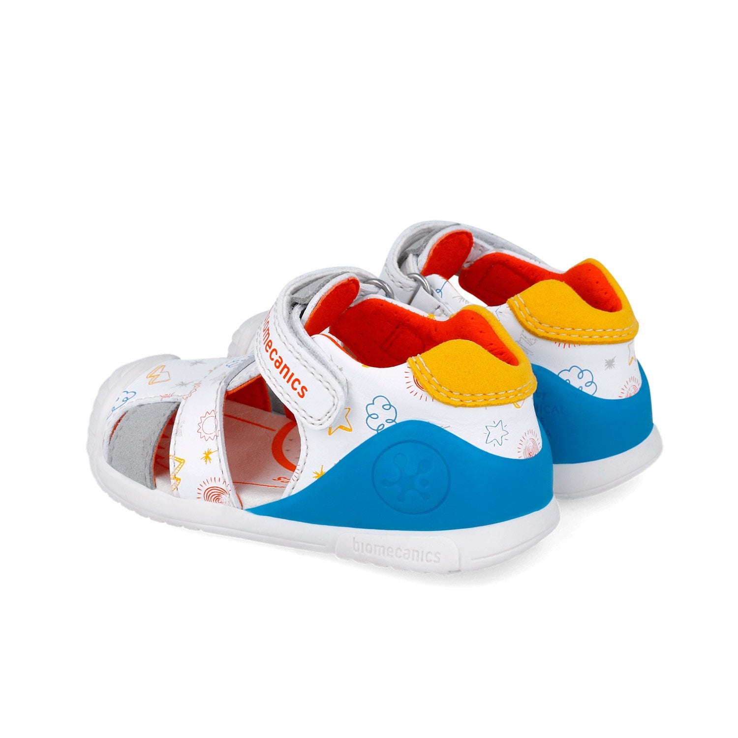 BIOMECANICS SANDALIA PARA NIÑO CORTE DE PIEL Y PISO SINTETICO 252116C835