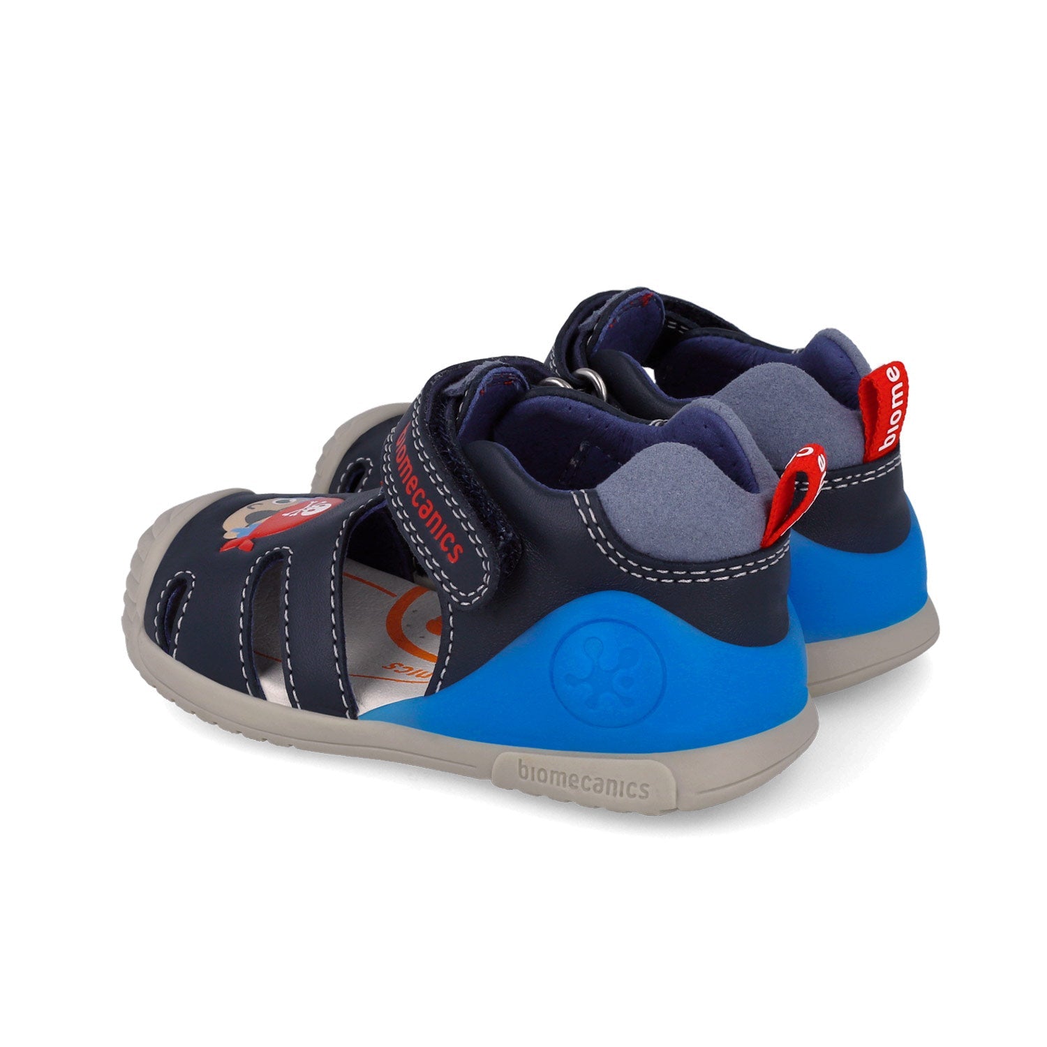 BIOMECANICS SANDALIA PARA NIÑO CORTE DE PIEL Y PISO SINTETICO 252118A183