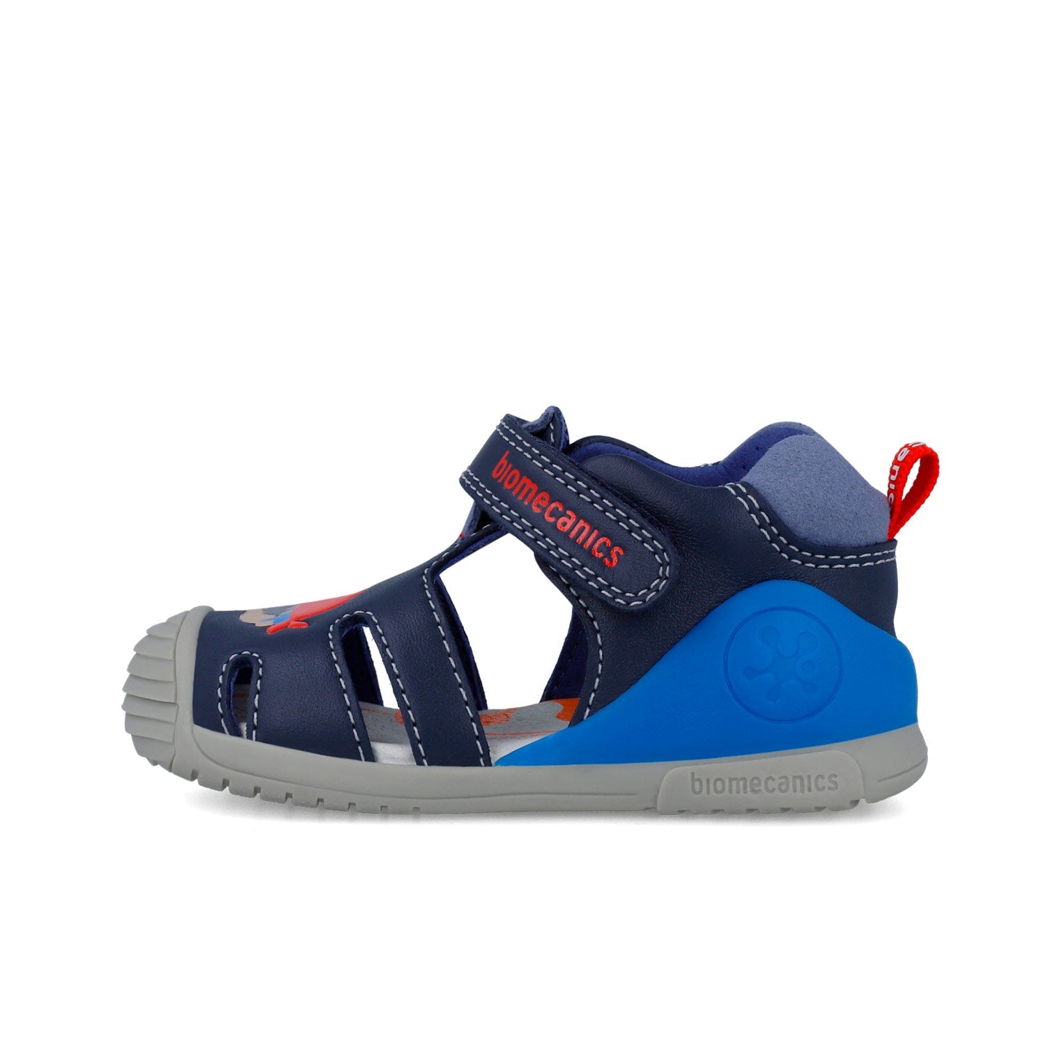 BIOMECANICS SANDALIA PARA NIÑO CORTE DE PIEL Y PISO SINTETICO 252118A183