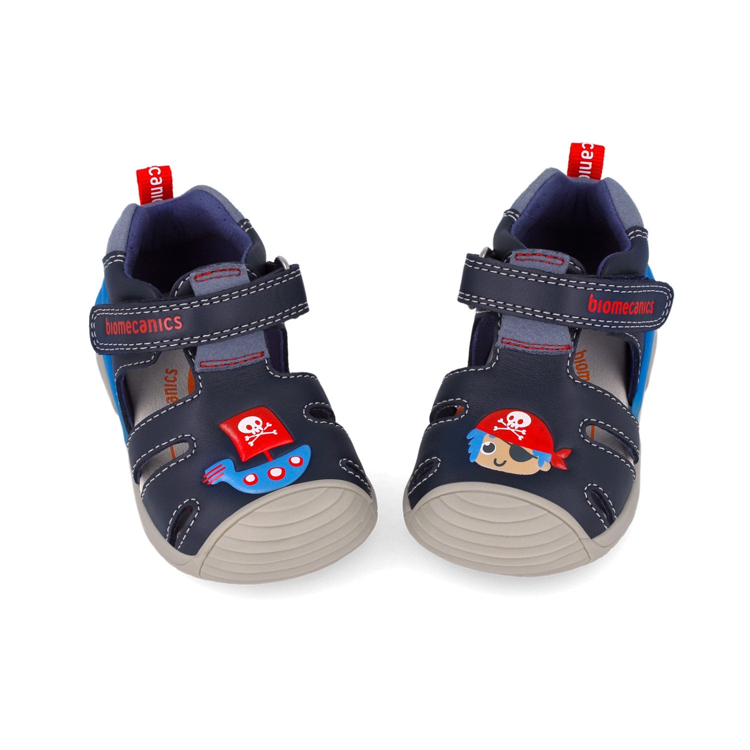 BIOMECANICS SANDALIA PARA NIÑO CORTE DE PIEL Y PISO SINTETICO 252118A183