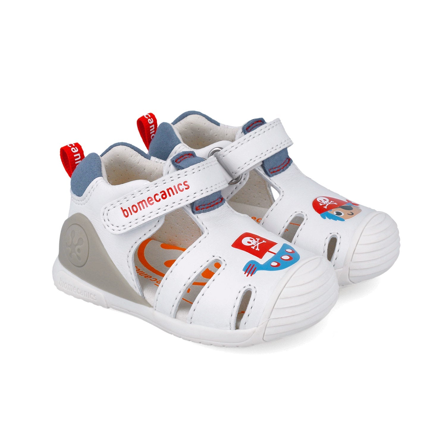 BIOMECANICS SANDALIA PARA NIÑO CORTE DE PIEL Y PISO SINTETICO 252118B050