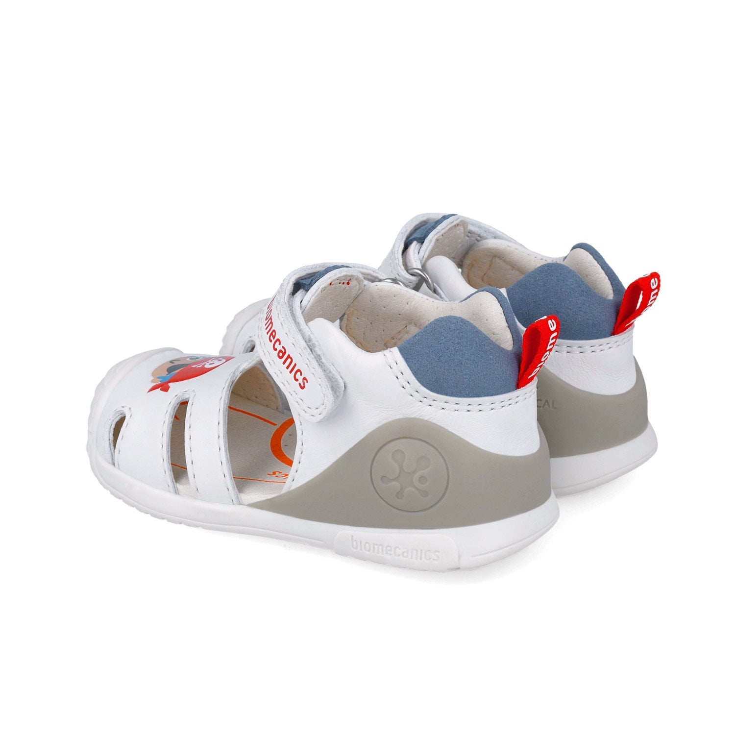 BIOMECANICS SANDALIA PARA NIÑO CORTE DE PIEL Y PISO SINTETICO 252118B050