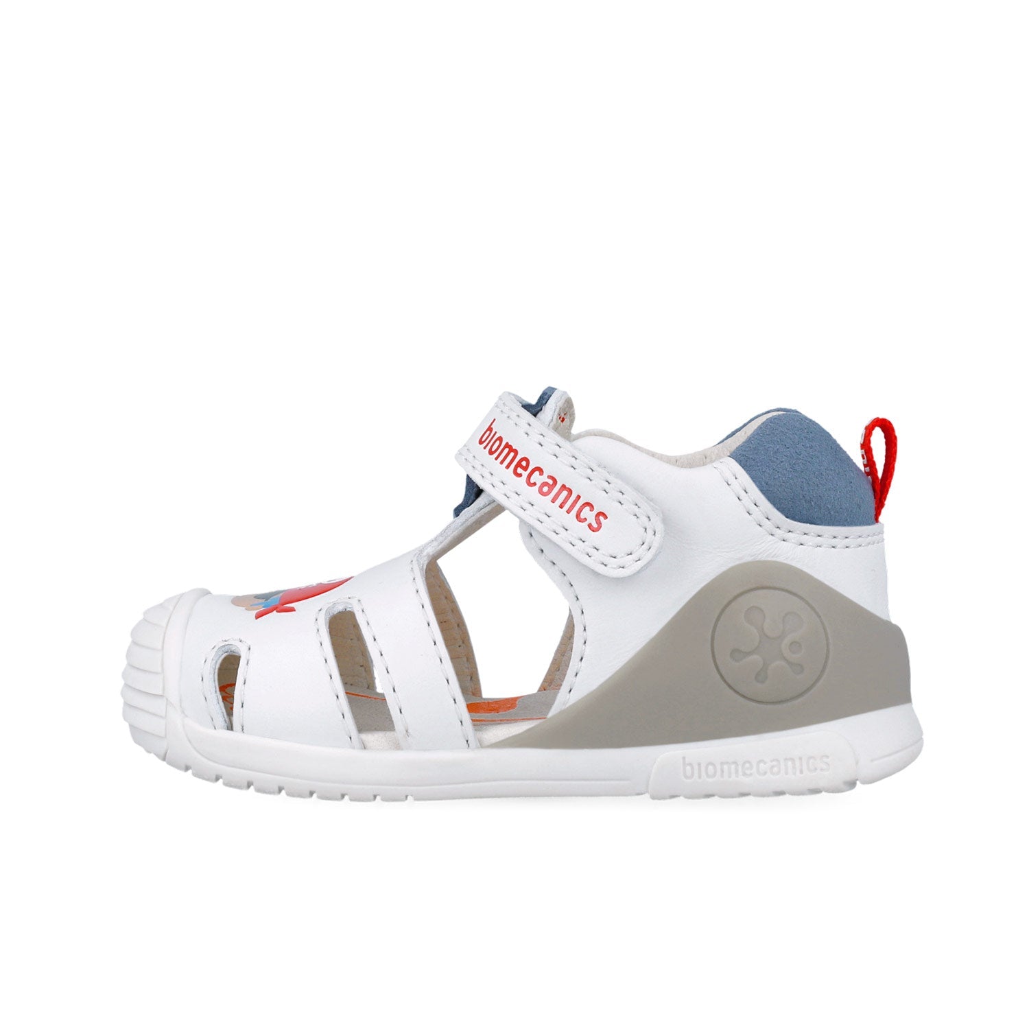 BIOMECANICS SANDALIA PARA NIÑO CORTE DE PIEL Y PISO SINTETICO 252118B050