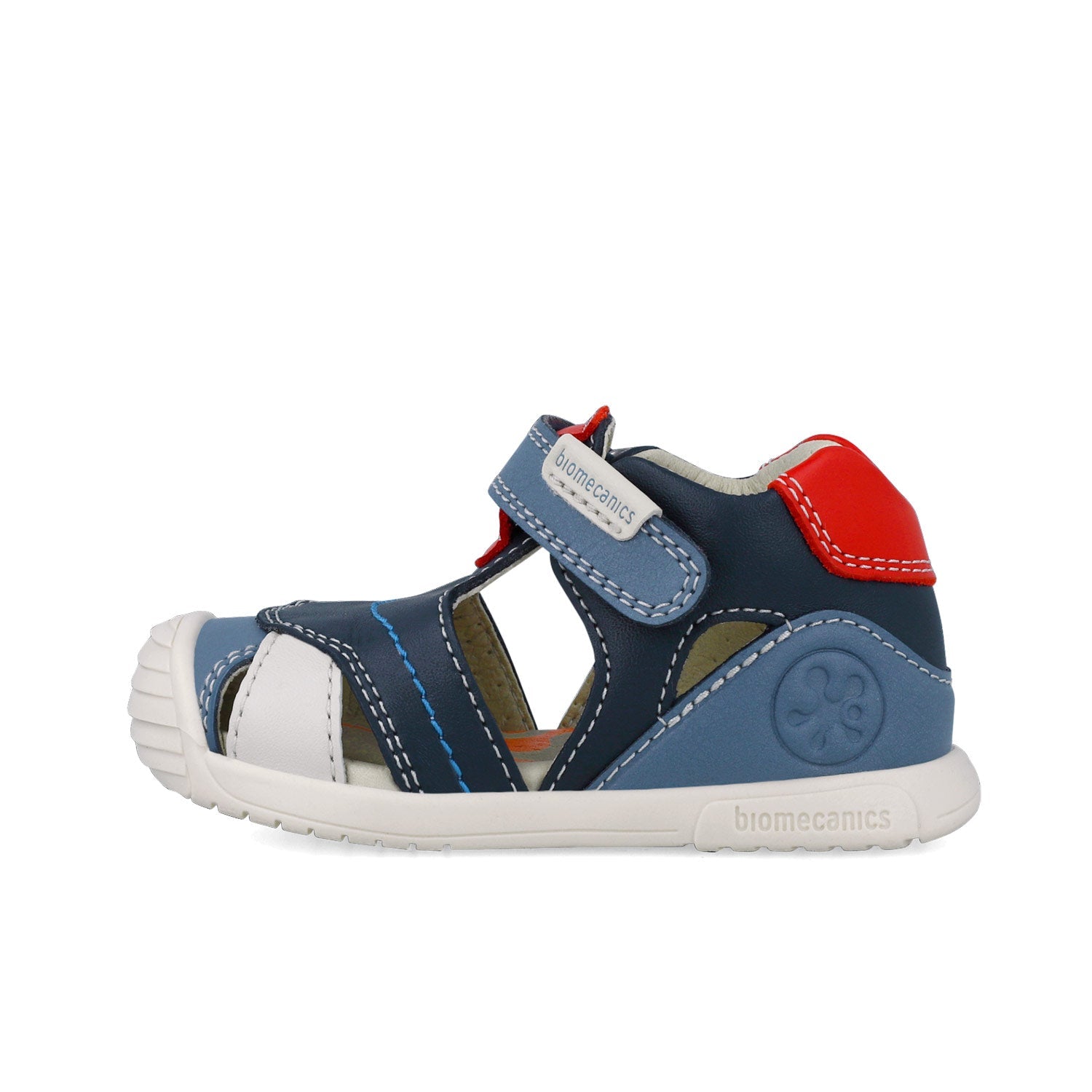 BIOMECANICS SANDALIA PARA NIÑO CORTE DE PIEL Y PISO SINTETICO 252126A556