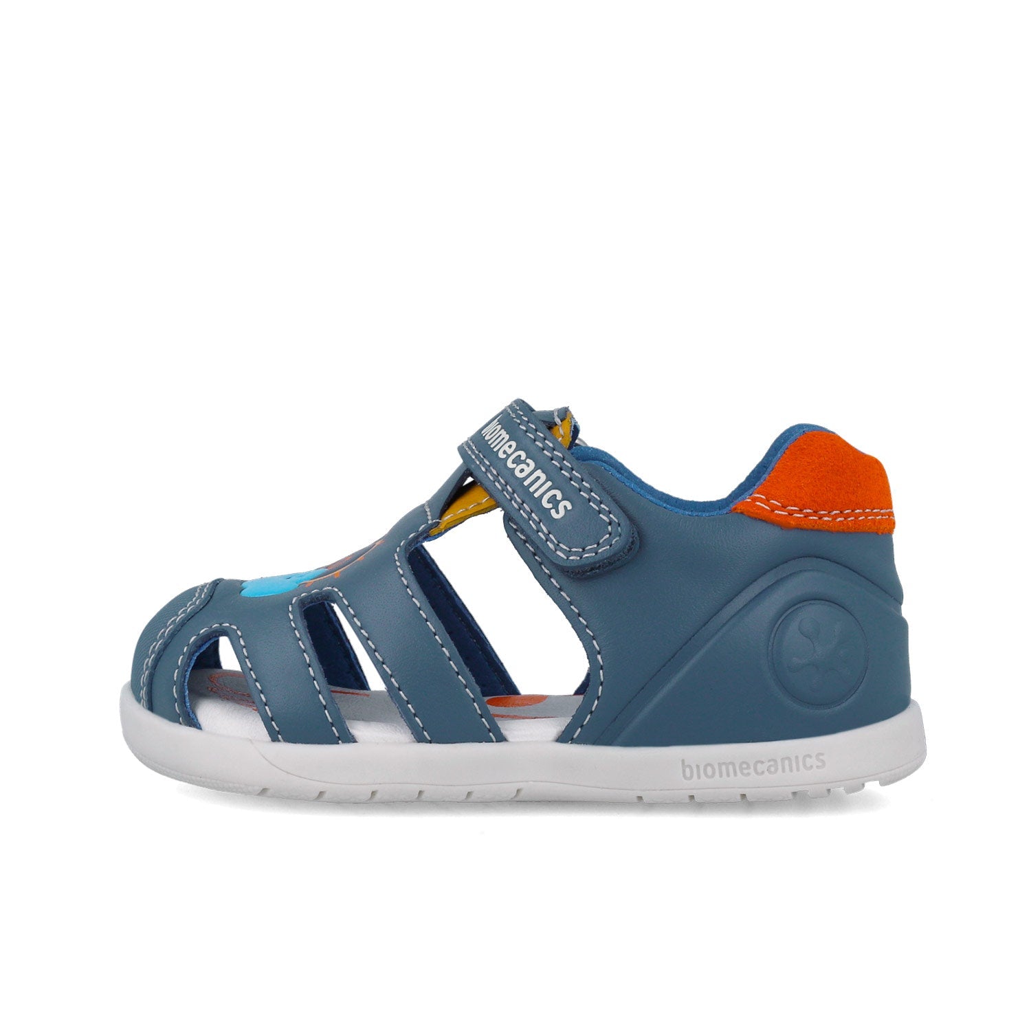 BIOMECANICS SANDALIA PARA NIÑO CORTE DE PIEL Y PISO SINTETICO 252166A183