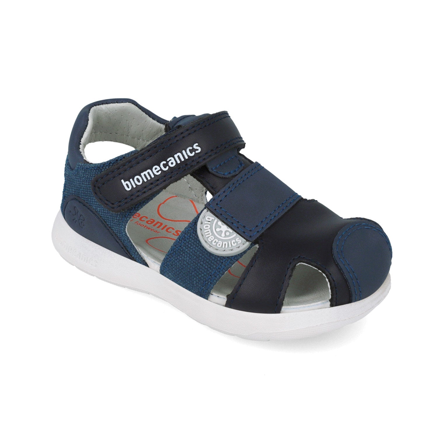 BIOMECANICS SANDALIA PARA NIÑO CORTE DE PIEL Y PISO SINTETICO 252214A089