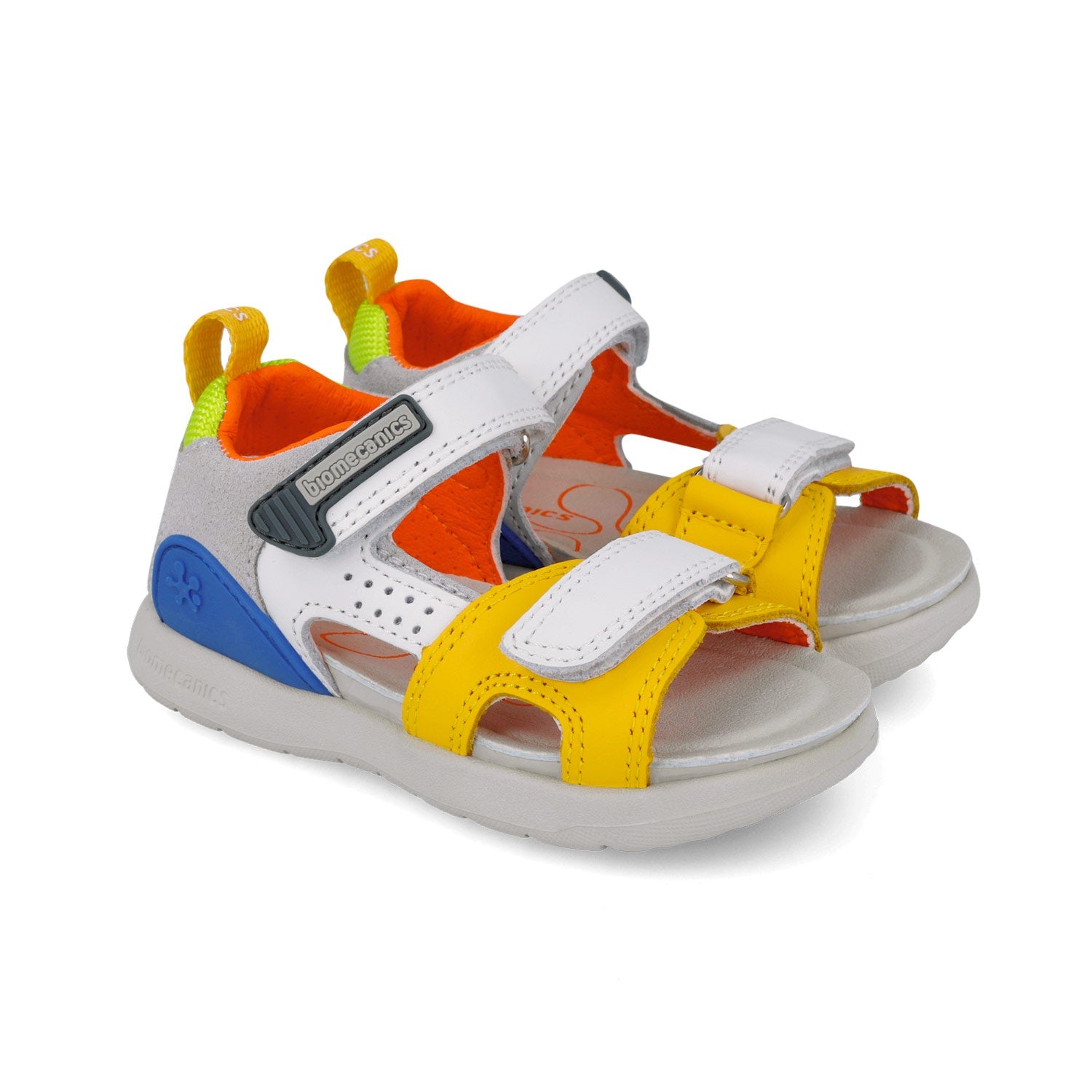 BIOMECANICS SANDALIA PARA NIÑO CORTE DE PIEL Y PISO SINTETICO 252218C696