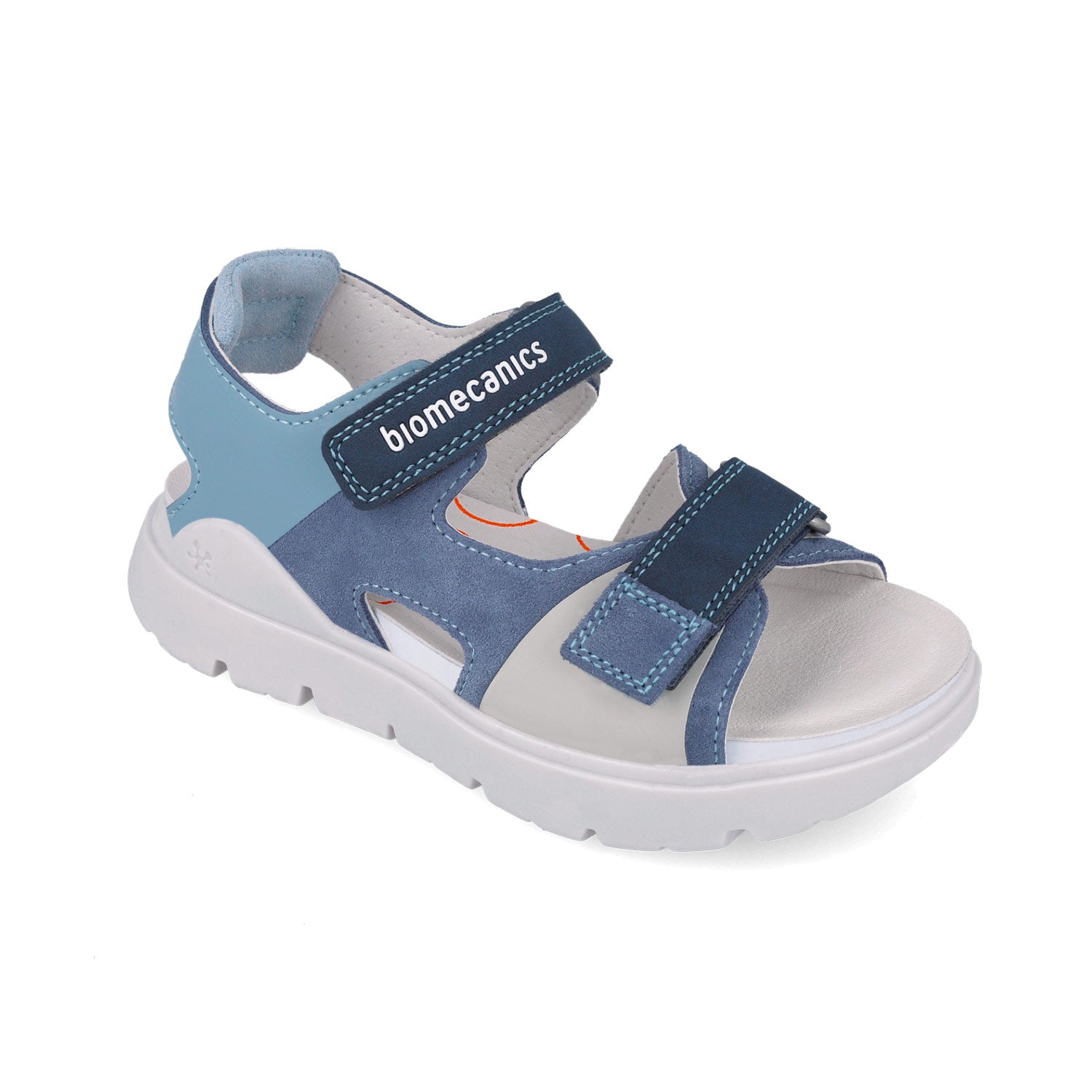 BIOMECANICS SANDALIA PARA NIÑO CORTE DE PIEL Y PISO SINTETICO 252227A556