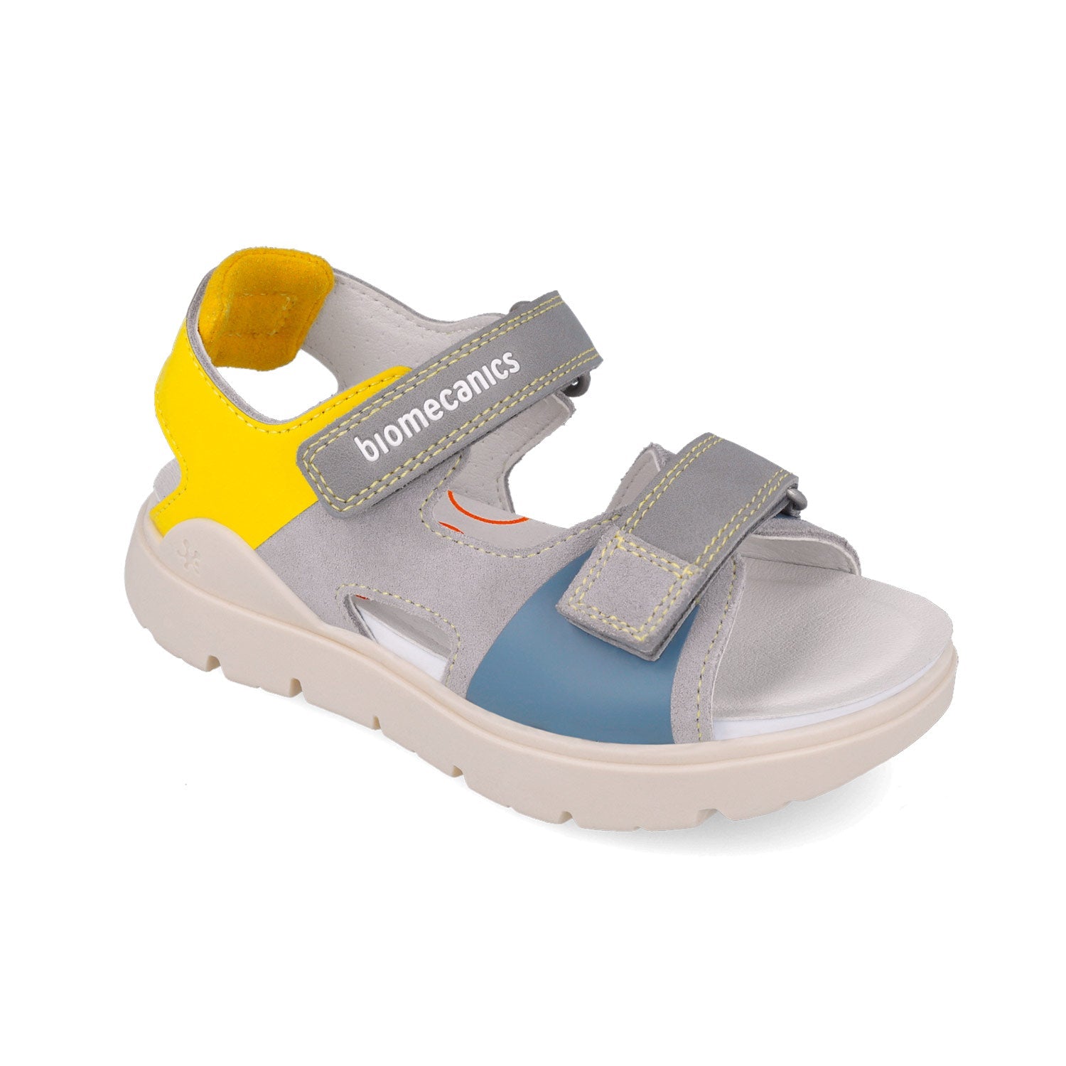 BIOMECANICS SANDALIA PARA NIÑO CORTE DE PIEL Y PISO SINTETICO 252227B412