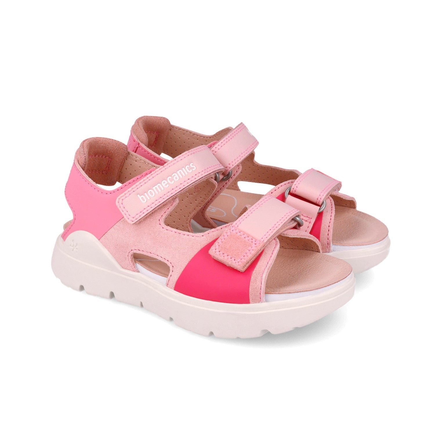 BIOMECANICS SANDALIA PARA NIÑO CORTE DE PIEL Y PISO SINTETICO 252227C822