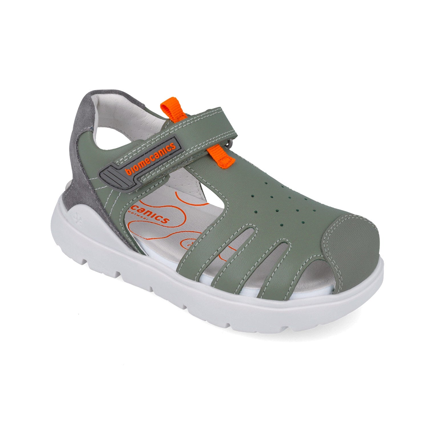 BIOMECANICS SANDALIA PARA NIÑO CORTE DE PIEL Y PISO SINTETICO 252228B830