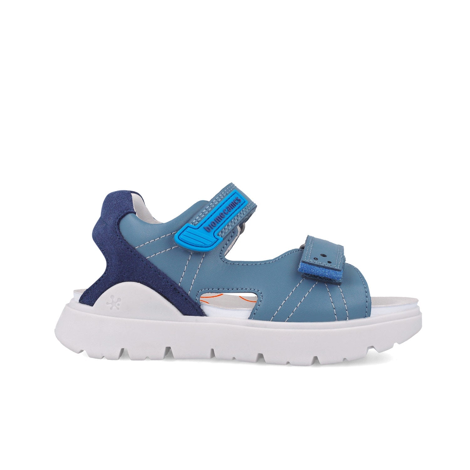 BIOMECANICS SANDALIA PARA NIÑO CORTE DE PIEL Y PISO SINTETICO 252229B631