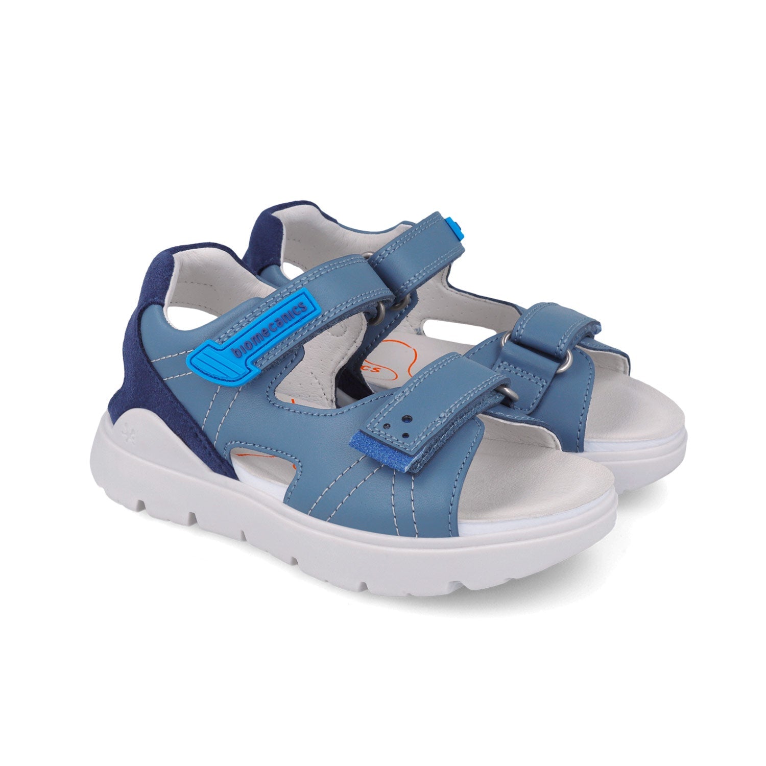 BIOMECANICS SANDALIA PARA NIÑO CORTE DE PIEL Y PISO SINTETICO 252229B631