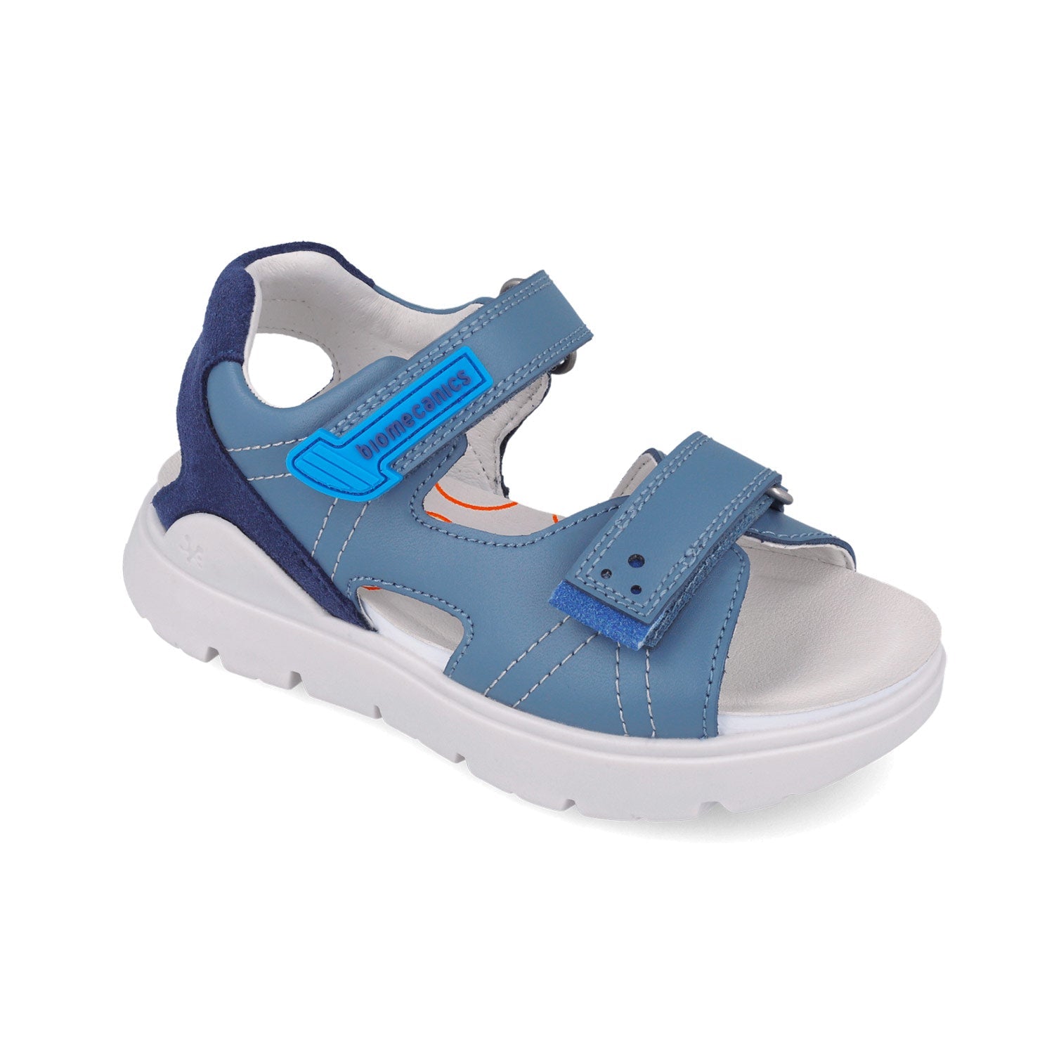 BIOMECANICS SANDALIA PARA NIÑO CORTE DE PIEL Y PISO SINTETICO 252229B631