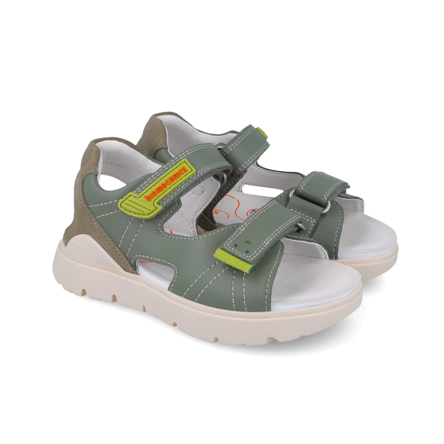 BIOMECANICS SANDALIA PARA NIÑO CORTE DE PIEL Y PISO SINTETICO 252229C830