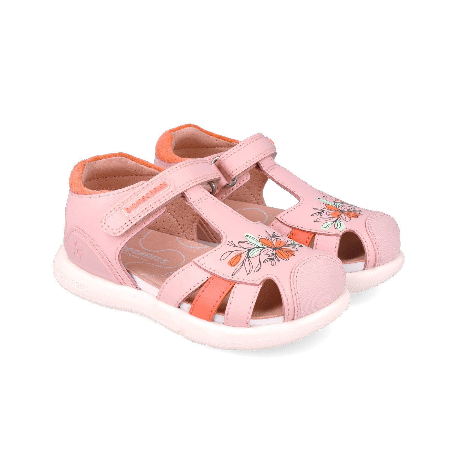 BIOMECANICS SANDALIA PARA NIÑO CORTE DE PIEL Y PISO SINTETICO 252232A032