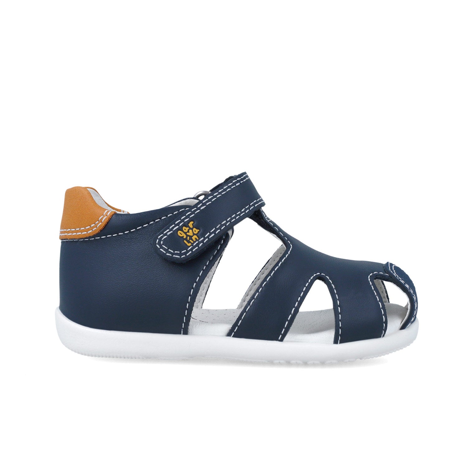 GARVALIN SANDALIA PARA NIÑO CORTE DE PIEL Y PISO SINTETICO 252310A183