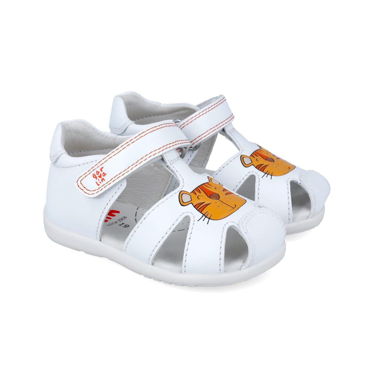 GARVALIN SANDALIA PARA NIÑO CORTE DE PIEL Y PISO SINTETICO 252316B050